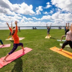 Yoga i det fri med Yoga Styrelsen