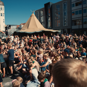 Officiel åbning – familiefest på Torvet