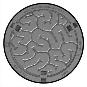 Kig ned: Indvielse af nye kunst-kloakdæksler