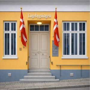 Bag dørene i Kildegade hos Logen Sirius